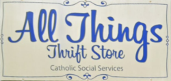 All Things Thrift Store logo
