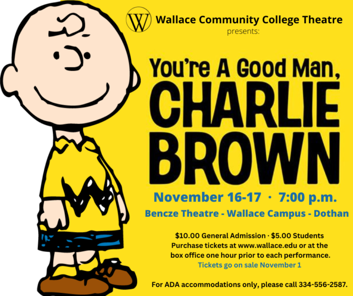 Charlie Brown flyer
