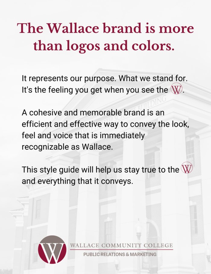 Brand Statement from Wallace