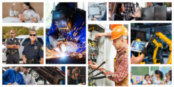CTE Program Collage