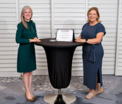 Taylor Wheeler Angila Brannon with ACCSPRA Pyramid Awards