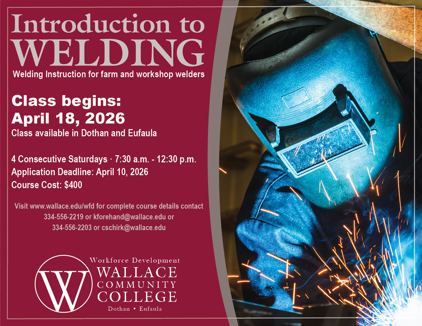 Introduction to Welding promotional graphic