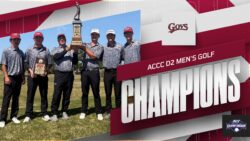Graphic of Golf Team ACCC D2 Men's Division Champions