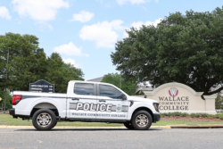 Wallace Campus Police Truck
